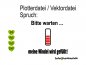 Preview: Plotterdatei Spruch bitte warten... – SVG zum Plotten